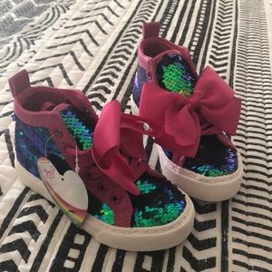 Jojo Siwa Sequin High Top Shoes